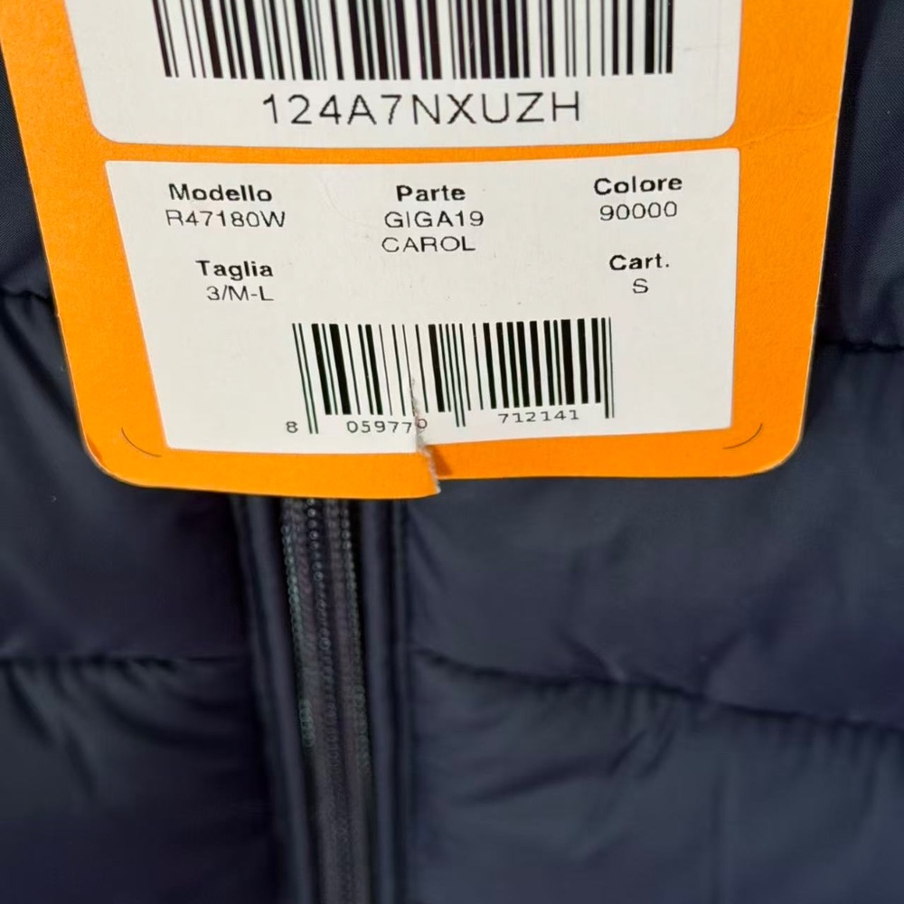 SAVE THE DUCK  Carol Water Repellent Long Puffer Coat Womens Size 3/M-L - Picture 4 of 4